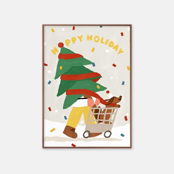 happy holiday 포스터