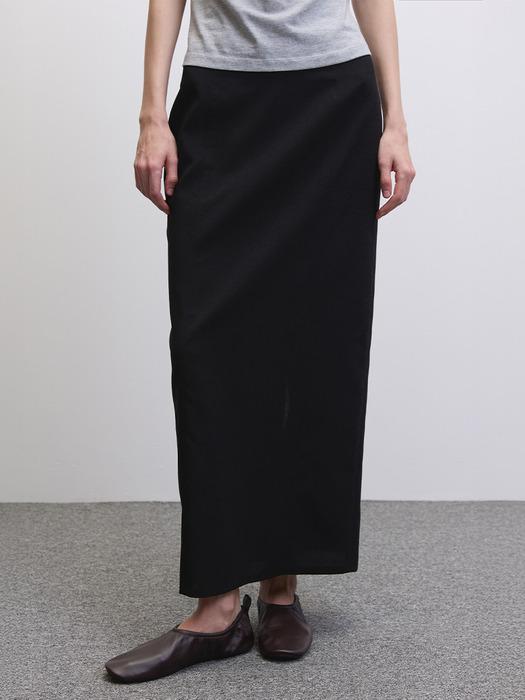 [아뜰리에] 써머 맥시 스커트_블랙