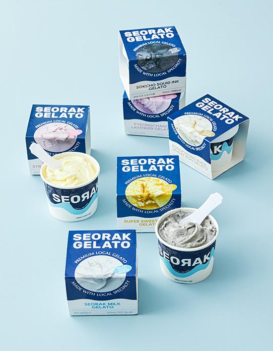 [설악젤라또] 설악 로컬 미니컵 100mL 8종(택1)