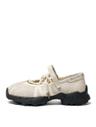 마뗑킴(MATIN KIM)  SUEDE BALLET SNEAKERS IN IVORY - 사이즈 & 후기 | 무신사