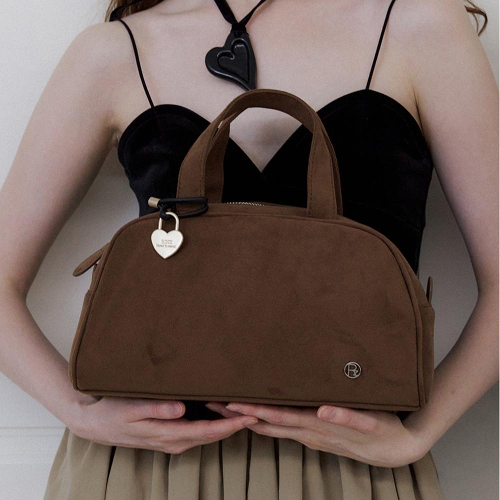 omelet bag (suede brown)