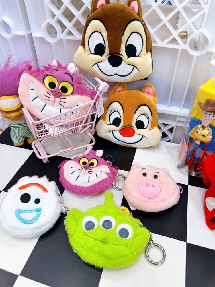 칩앤데일 토이스토리 포키 햄 외계인 채셔 동전지갑 키링 에어팟 지갑 파우치 열쇠고리