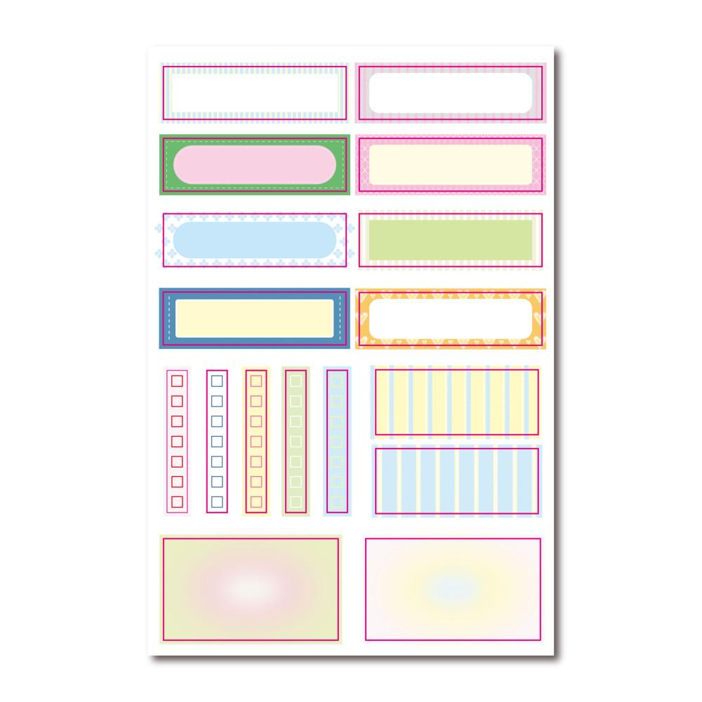 [스티커] Title / Checklist