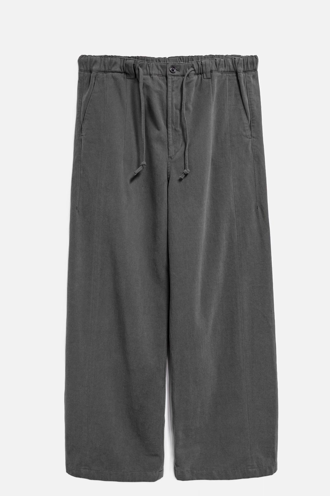 brushed dami pants - khaki