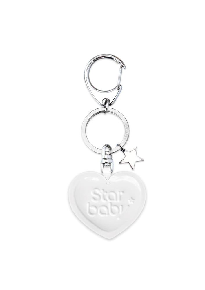 [연말특가] 에포에(ETPOÈT) 가죽하트키링 - 유광화이트