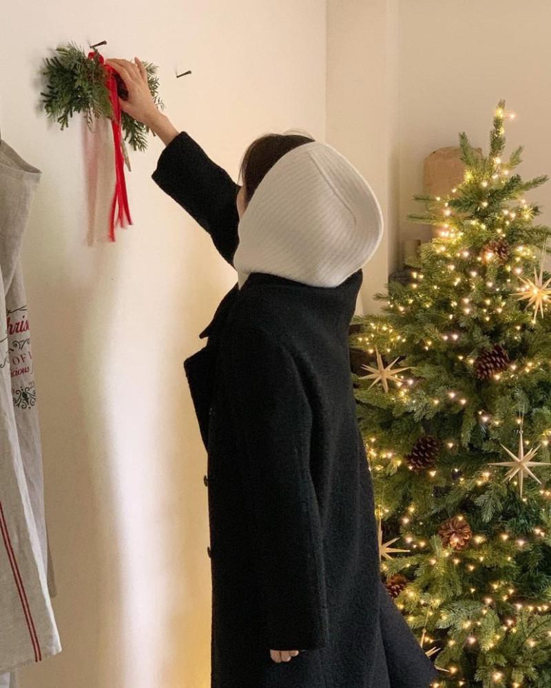 [당일배송] BR 브런치 바라클라바 골지 니트 귀마개 후드 모자 (질롱 울100)