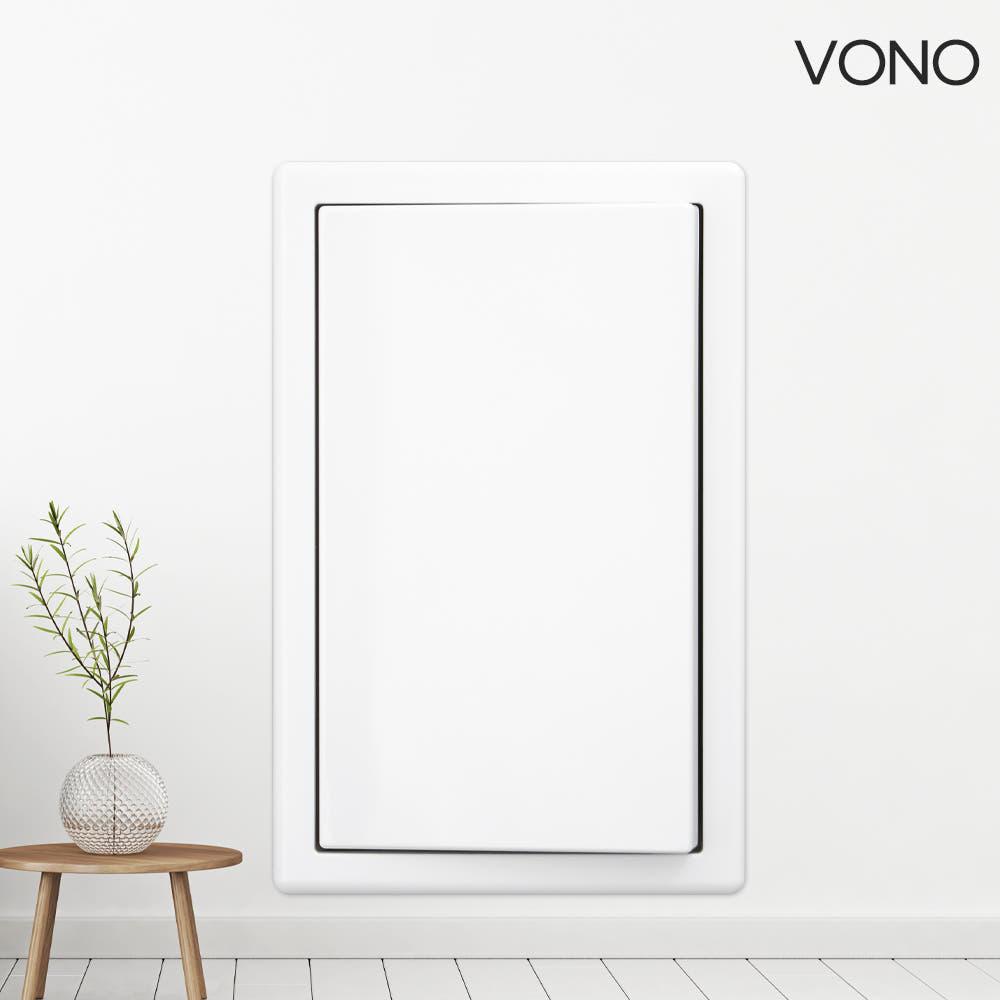 베코 보노 스위치 1구 화이트 커버 VONO 전기 전등 1개용 단로