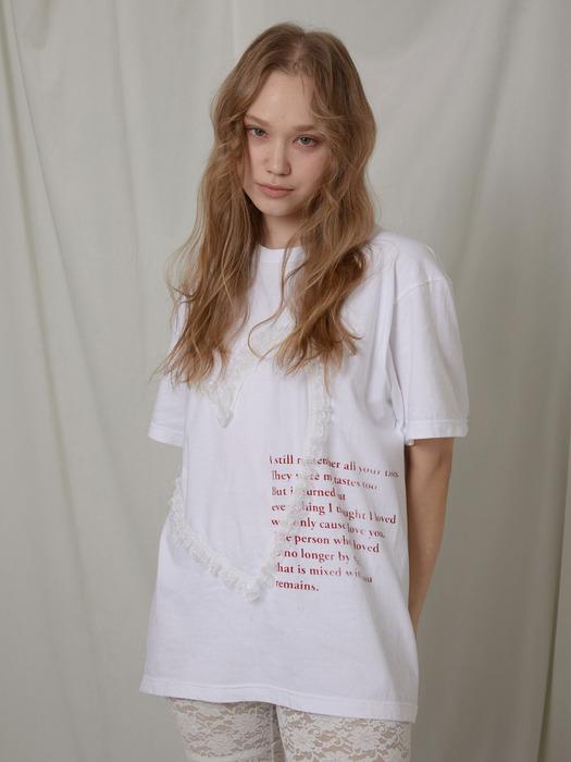 LOVE t shirts_white