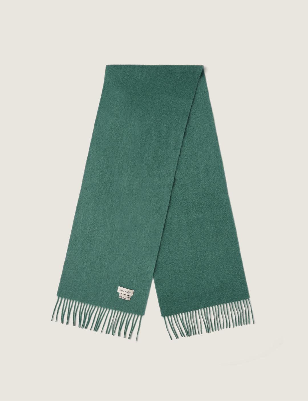 Cashmere 100 Muffler (Green)