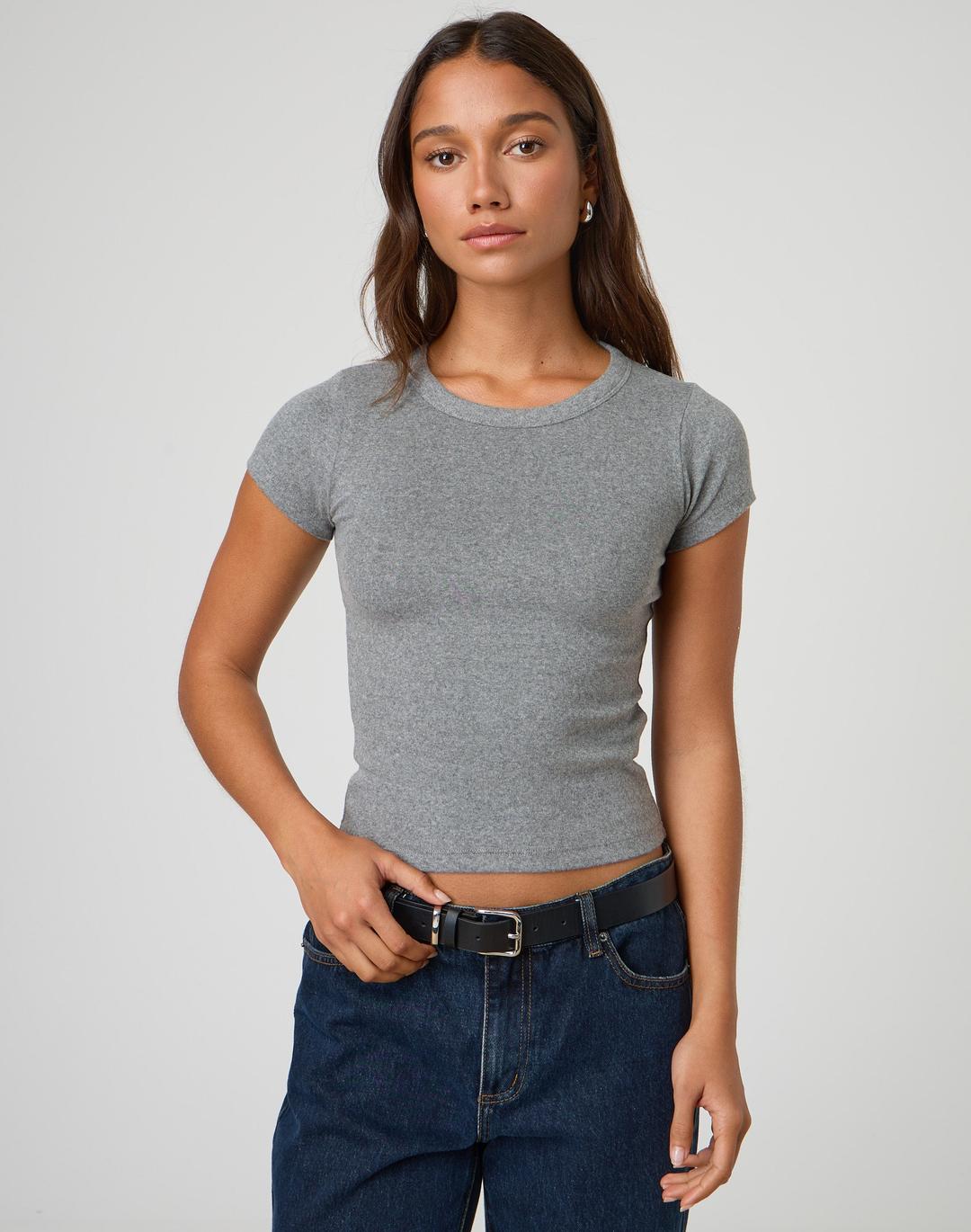 Basic Crew Neck Baby Tee
