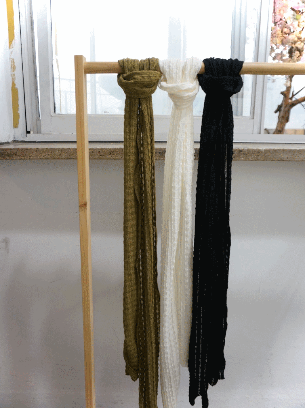 autumn lace scarf