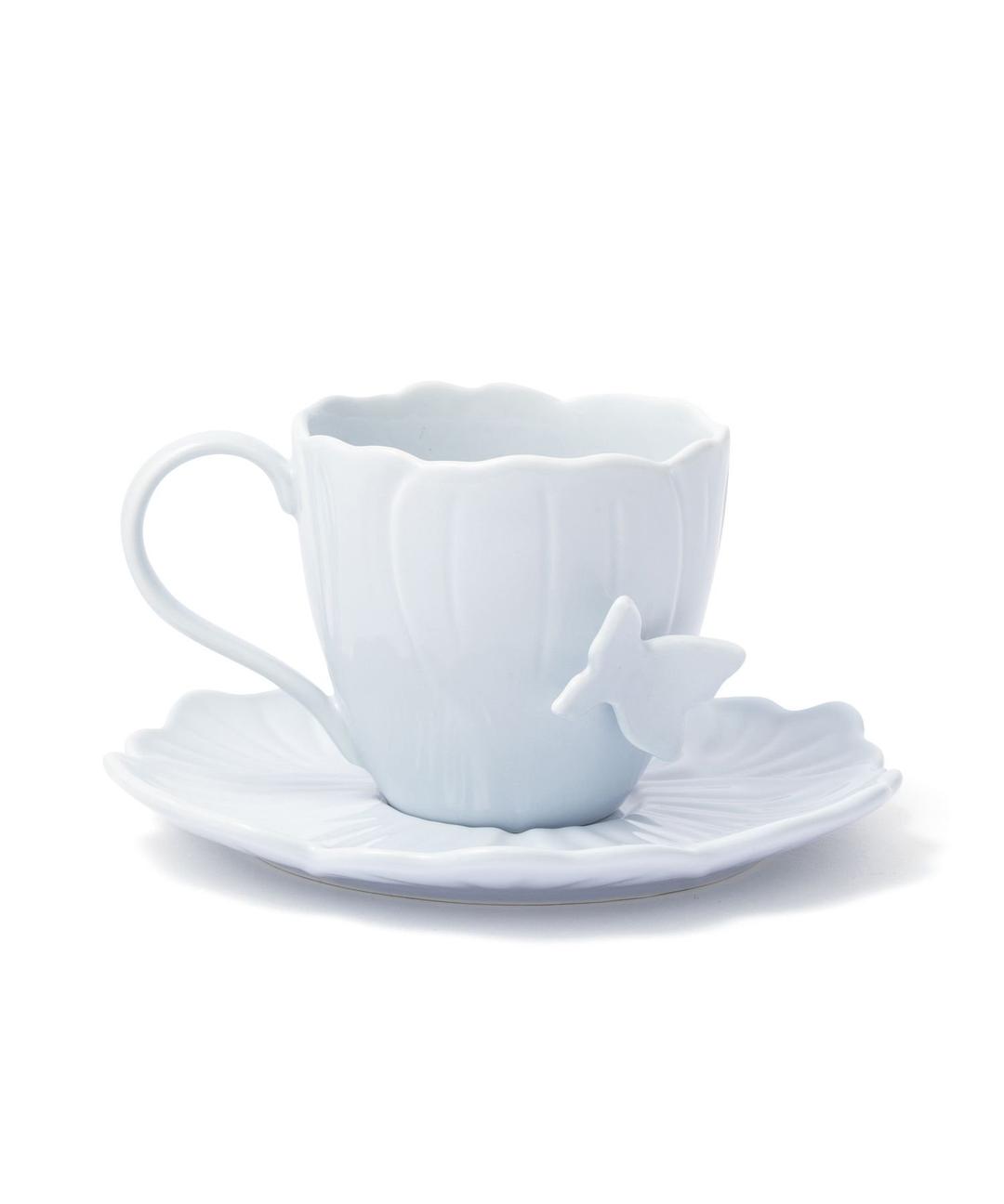 ペタルフリル カップ&ソーサー ブルー