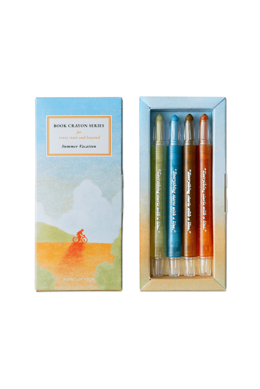 책연필 세트 - 서머 베케이션 POV Book Crayon Series - Summer Vacation