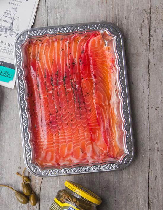 [쌜모네키친] 오로라 그라브락스 연어 200g