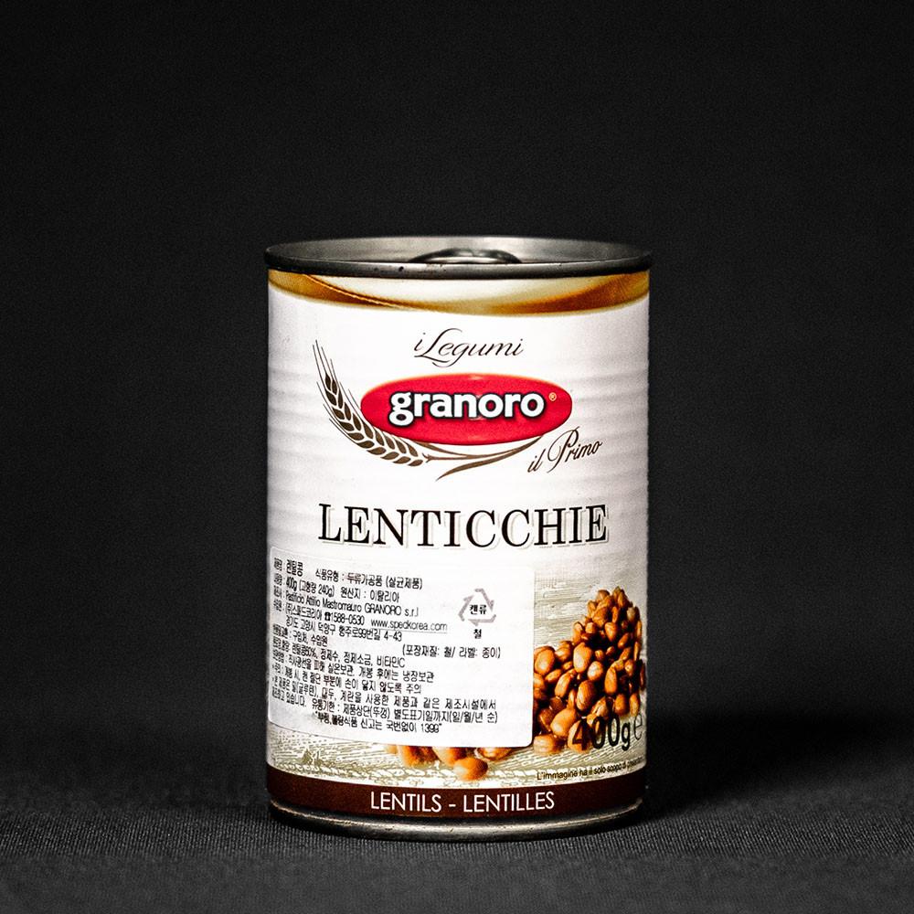그라노로 콩통조림 콩요리 렌즈콩 렌틸스 외 2종