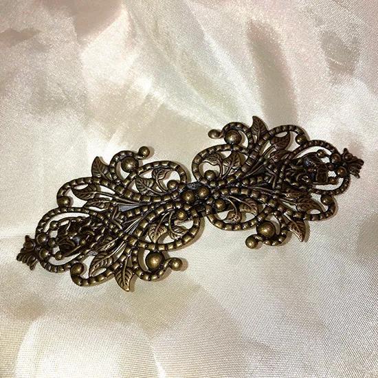 (소량입고) 앤틱 골드 헤어핀