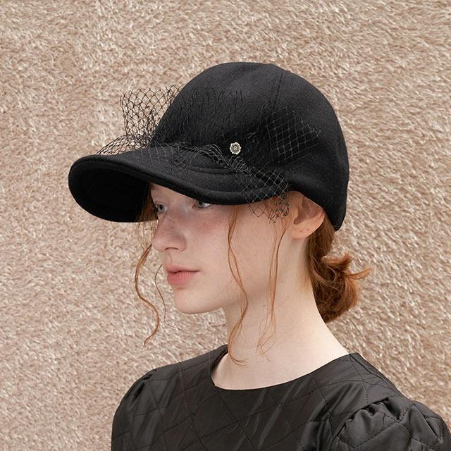 Lace Point Wire Cap - Black