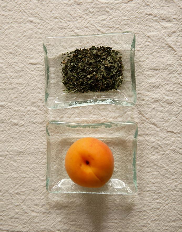Green Glass Square Plate