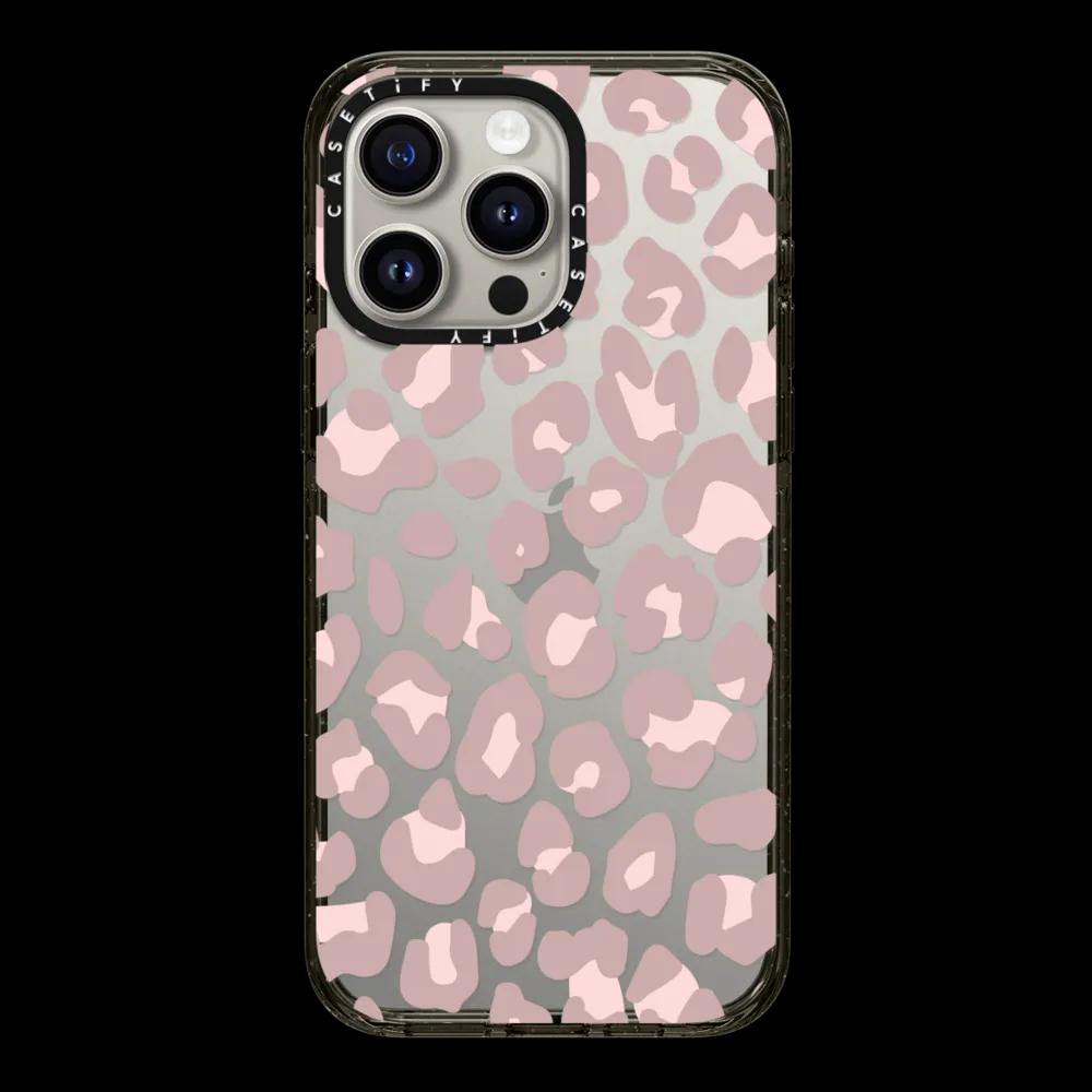 Dusty Pink Leopard Phone Case