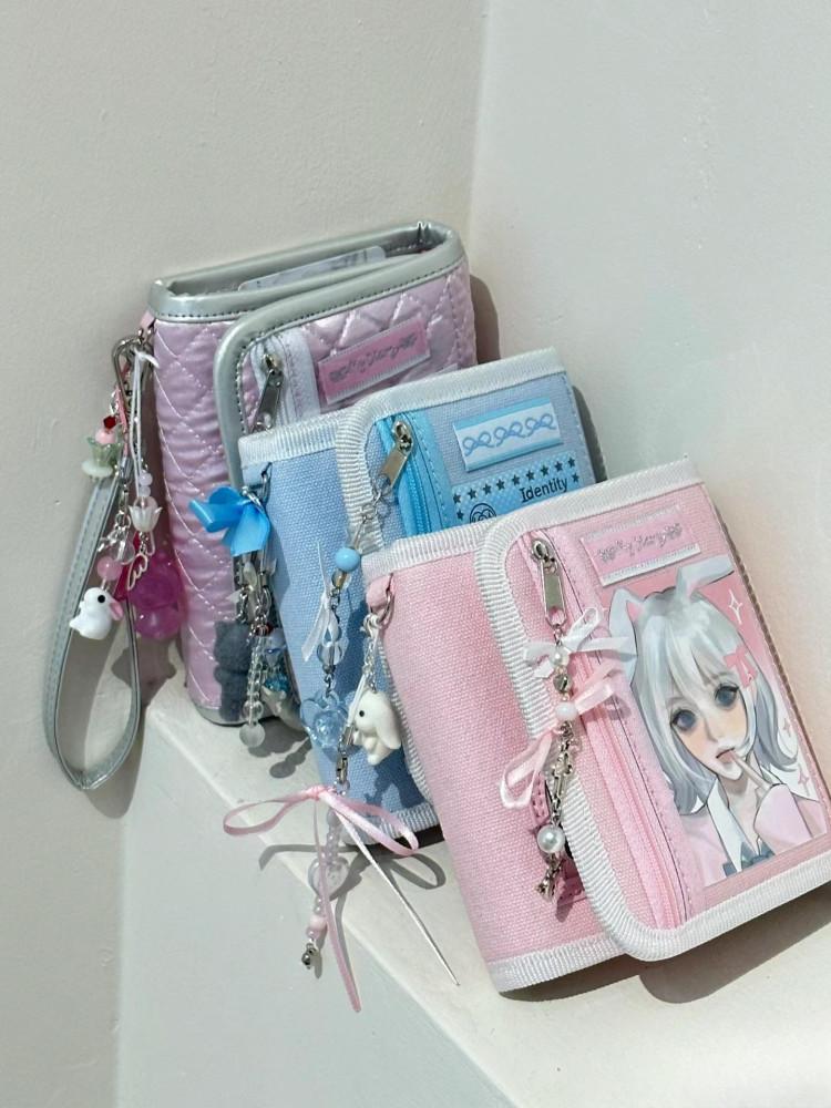 수심 Strap leaf Binder 스트랩 리프 바인더 다이어리 포켓 지갑 5공
