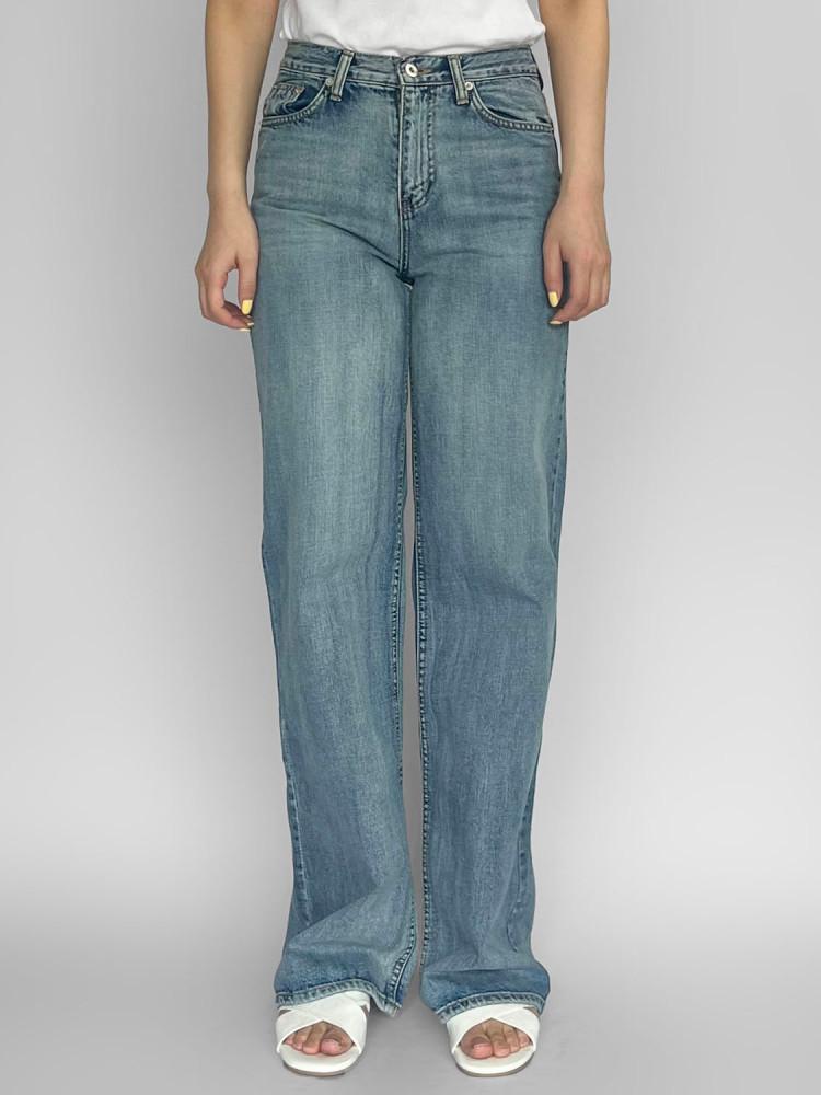 [총장 115cm] 신치백 슬립 워싱 데님