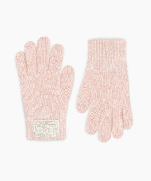 RENNY WOOL GLOVES [ CREAM PINK ] - RENNY 울 장갑