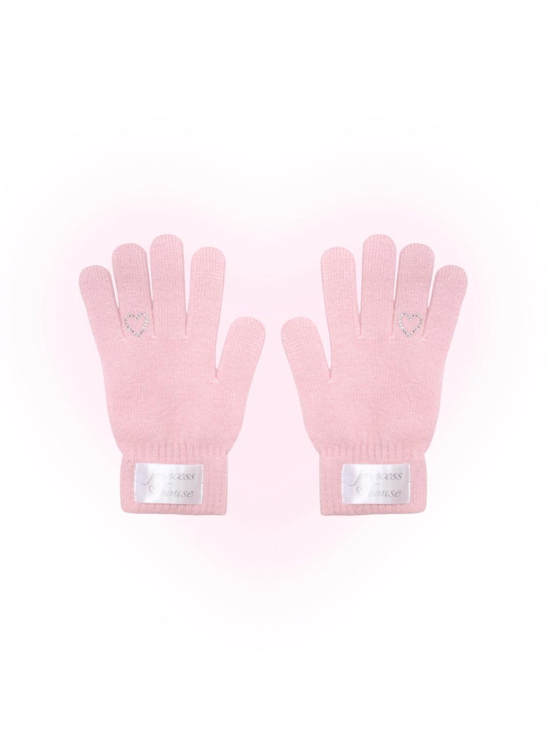 princess house gloves - pink