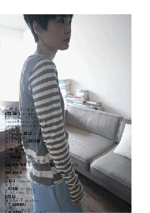philosophy stripe top (2colors)