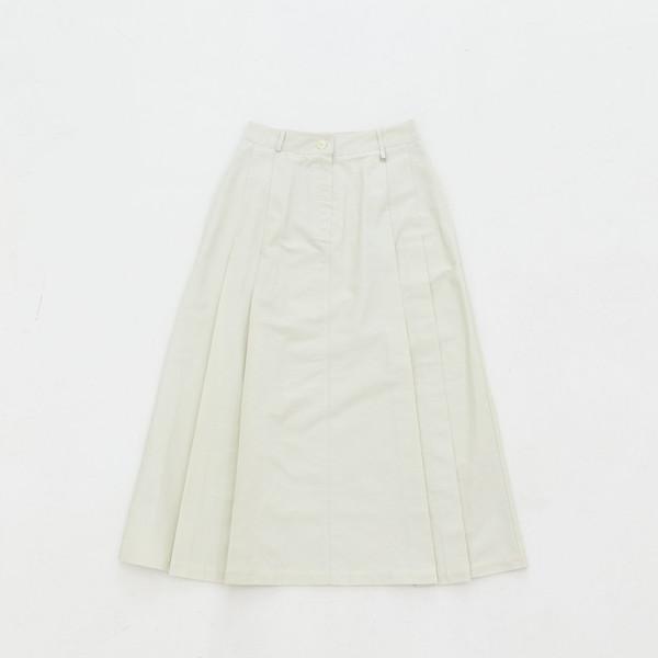 two-piece skirt / ivory
