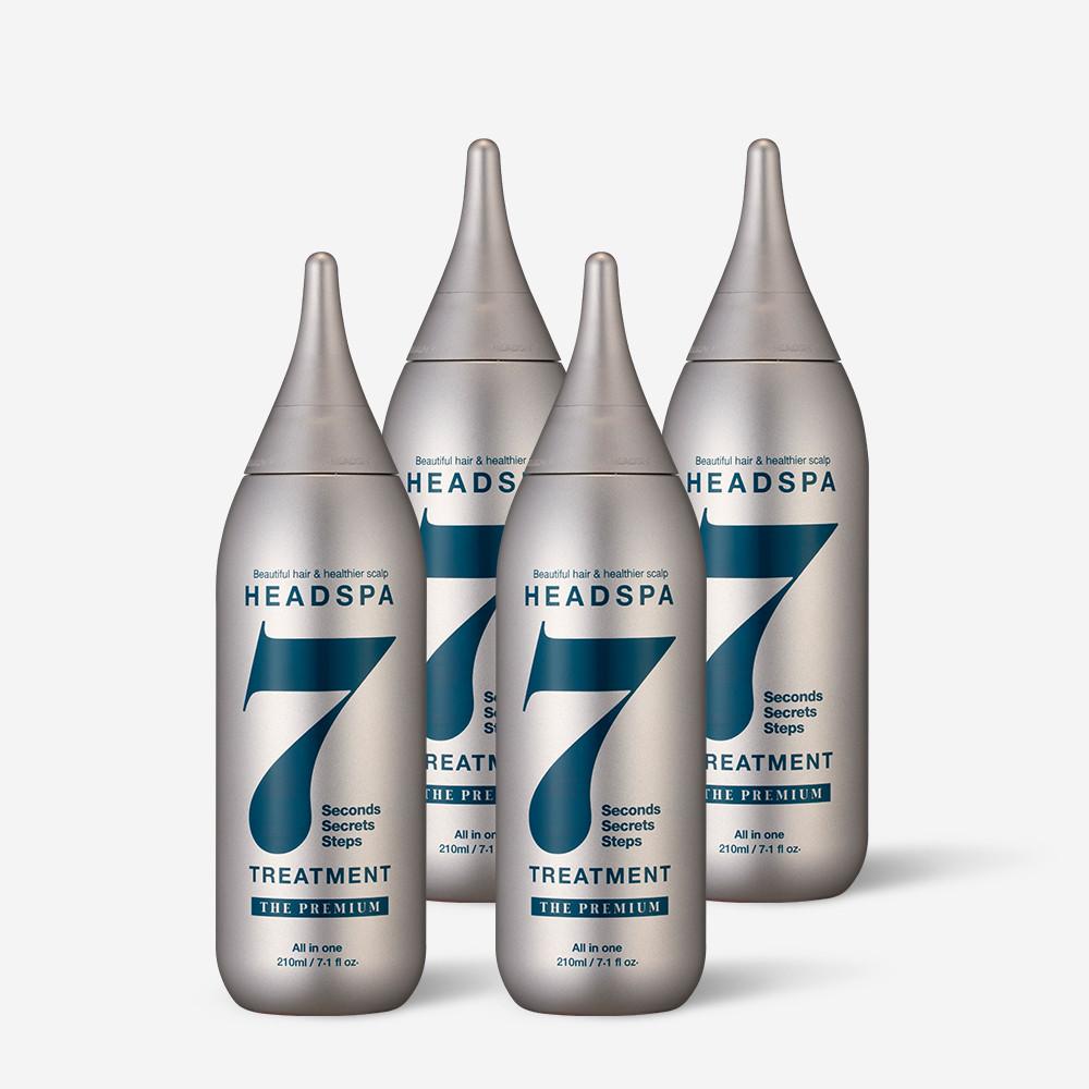 헤드스파7 탈모완화 헤어트리트먼트 더프리미엄 210mlx4