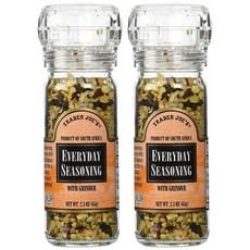 [미국직구/무료배송] 트레이더 조 에브리데이 시즈닝 & 글라인더 용기65g 2개 1+1 Trader Joe's Everyday Seasoning with Grinder