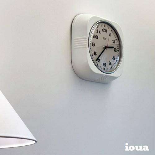 요와 레트로 벽시계 스퀘어 클락 무소음 빈티지 월클락 1973