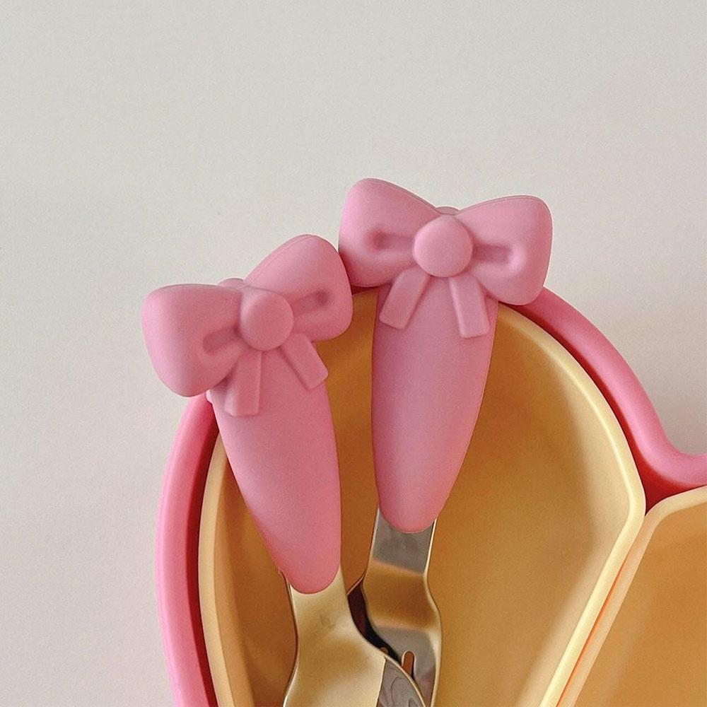 아기 리본 스푼 포크 세트 (2colors)