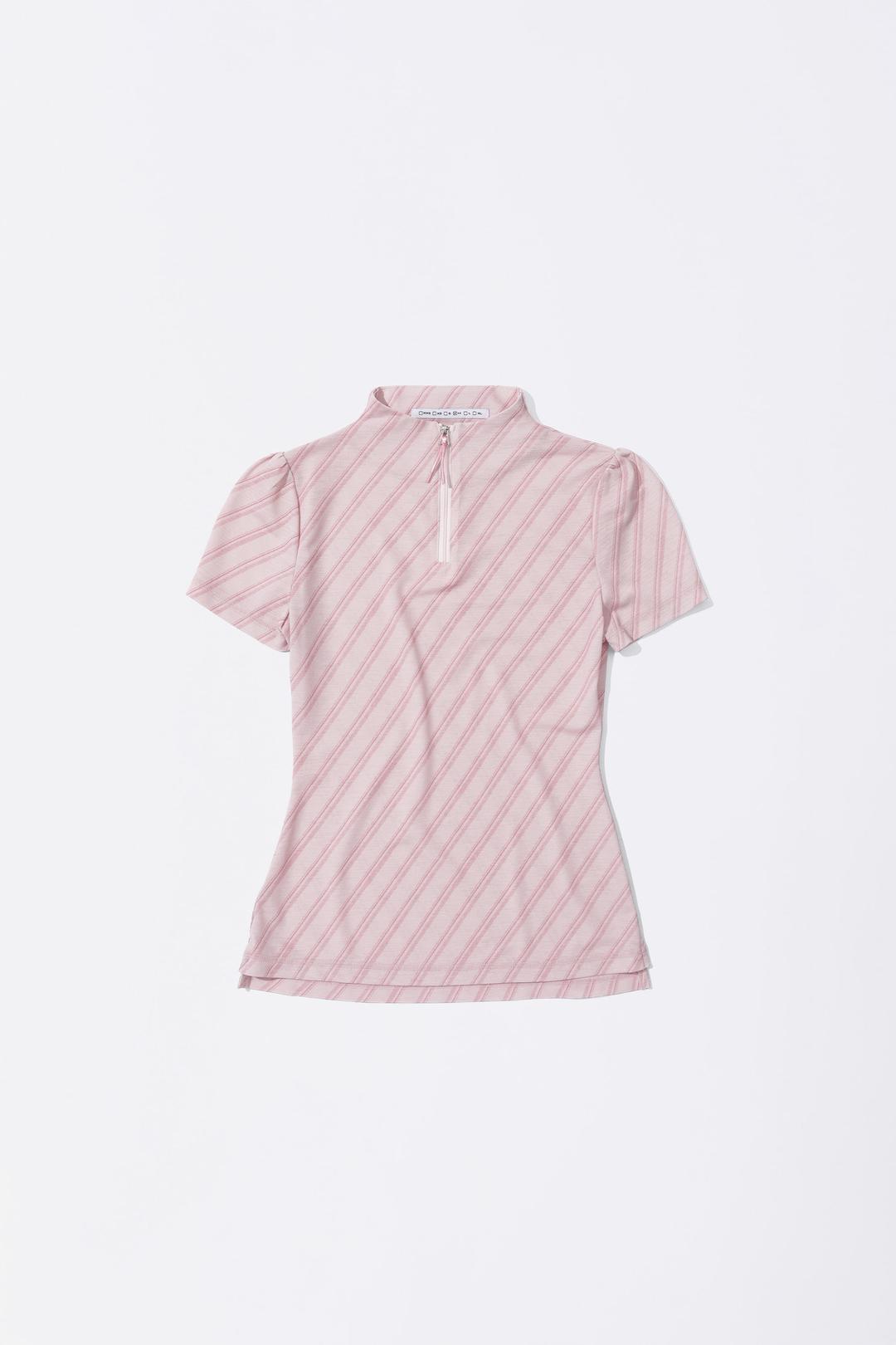 Stripe Jersey Top Pink