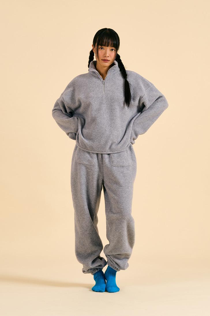 Soft Hug Pocket Pants (Gray)