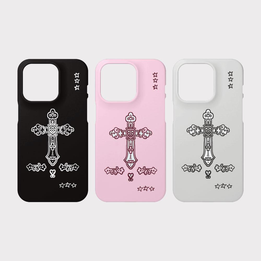 크로스 케이스 무광하드 iPhone 14pro