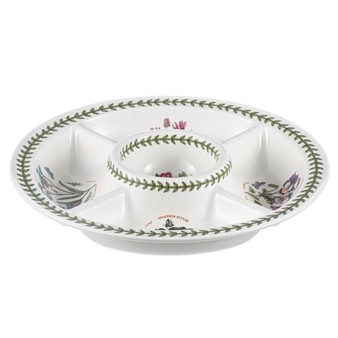 포트메리온 보타닉가든 칩앤딥 나눔접시, 혼합색상, 1개 - 나눔접시 | 쿠팡