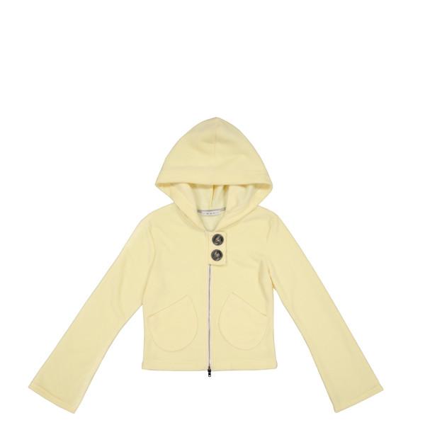Pocket Fleece Hoodie Jacket [Lemon]