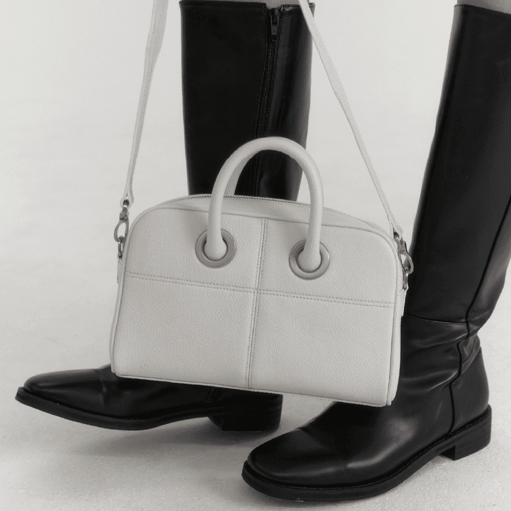 Welshcorgi tote / white