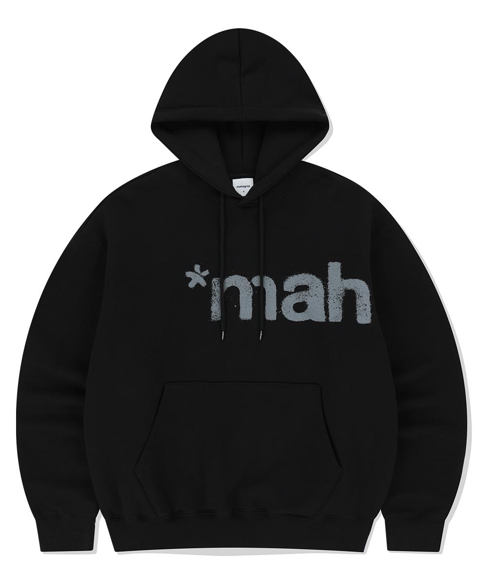 mah SPRAY HOODIE[BLACK]
