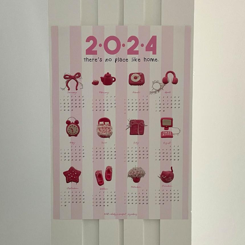 2024 pyoodong calendar poster