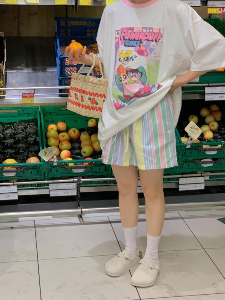 피그먼트 스트라이프 팬츠 2color