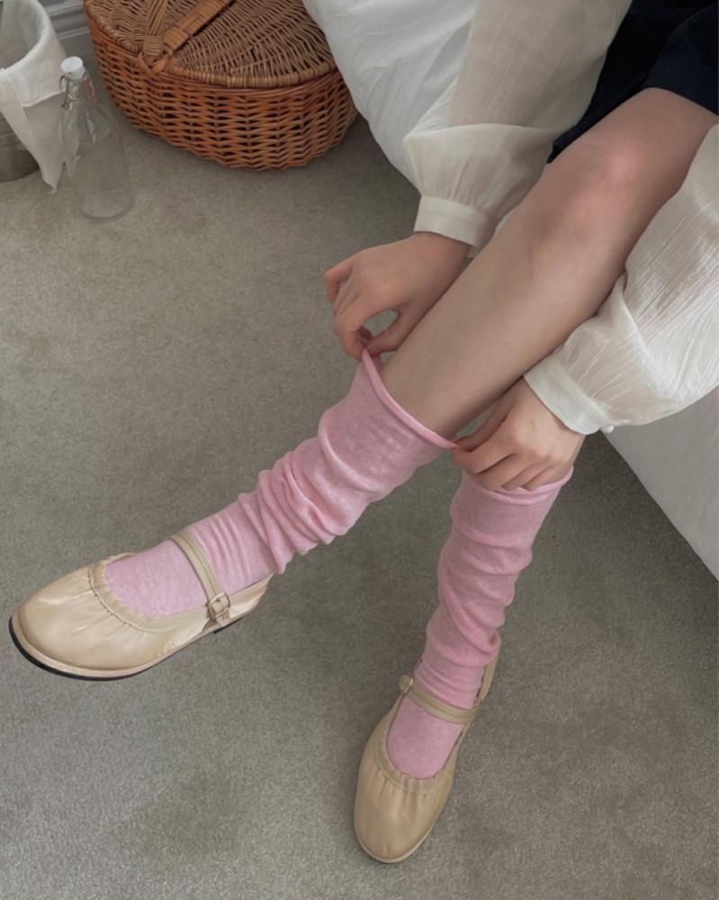 [바로배송] 루즈 시스루 삭스