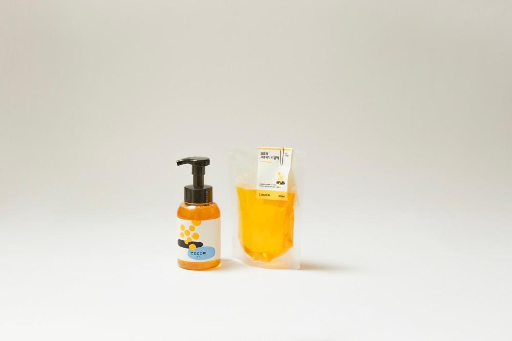 코코리제주 감귤 거품비누 핸드워시 리필 300ml