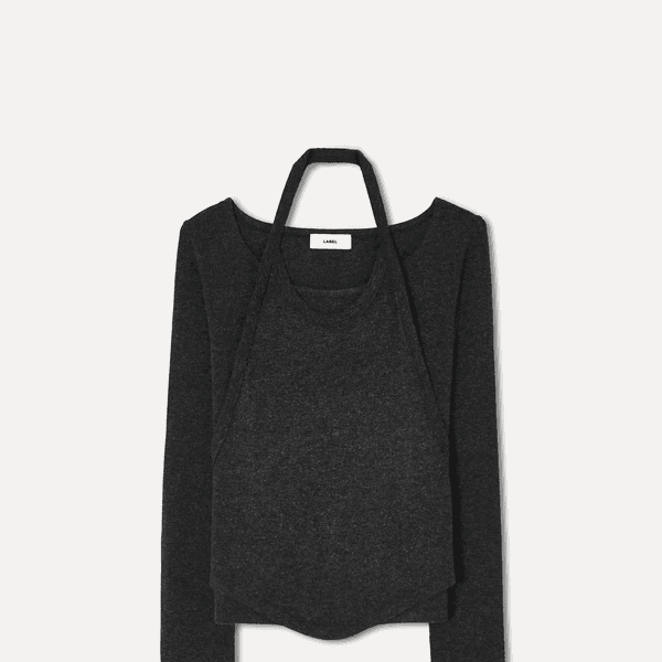 Tala angora halter & top coal