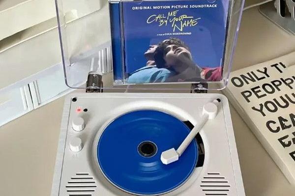 [해외] YEARS STAY 레트로 턴테이블모형 CD플레이어 블루투스스피커