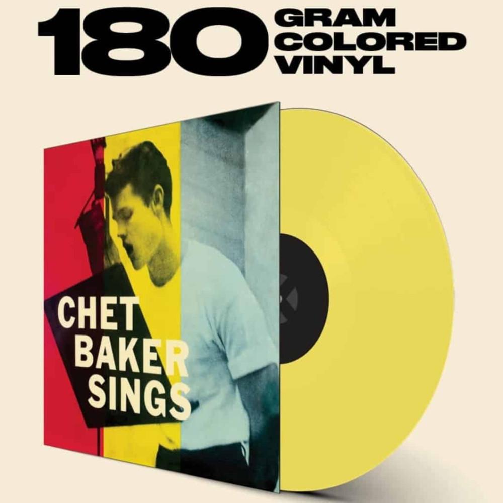 쳇 베이커 LP - Chet Baker Sings 옐로우 컬러 한정반 바이닐 엘피