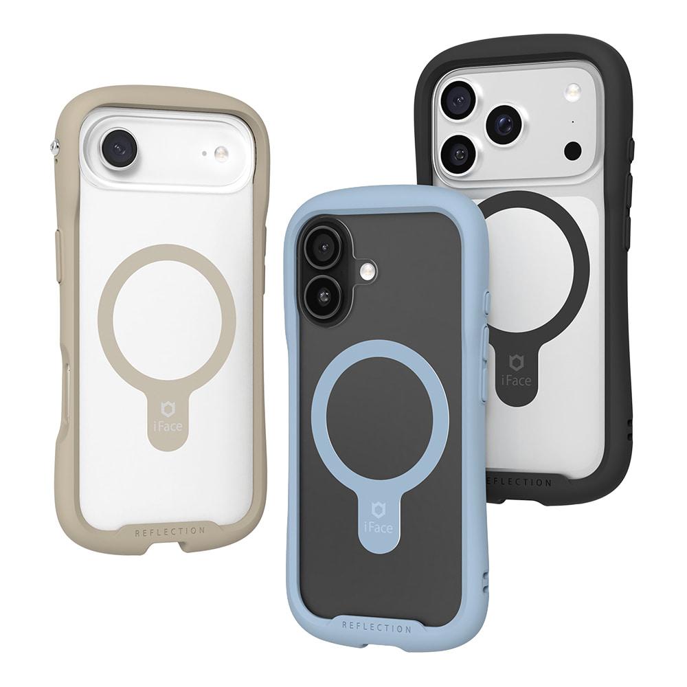 아이폰 17 시리즈 & 에어 리플렉션 맥싱크 맥세이프 호환 강화유리 범퍼 케이스