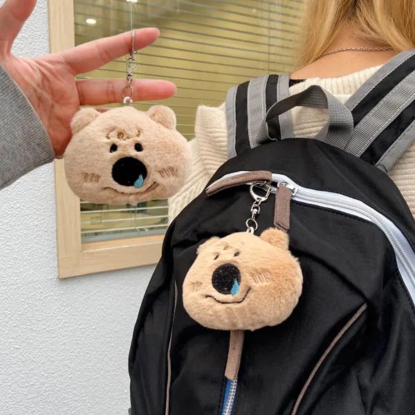 [가방꾸미기] 훌쩍 콧물 곰돌이키링/폭닥폭닥 귀여운 미니 키링