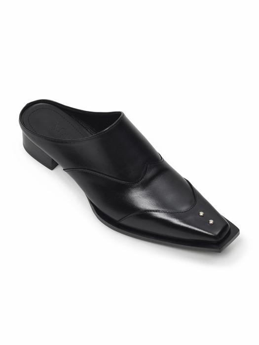 Piercing mule (black)